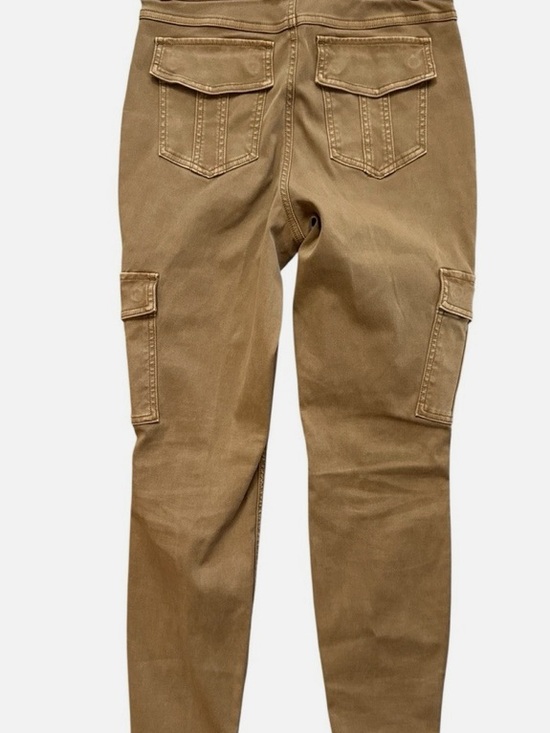 SPANX Pants - Spanx Cargo Pants Womens Large High Rise Slimming Twill Ankle Stretch -Olive